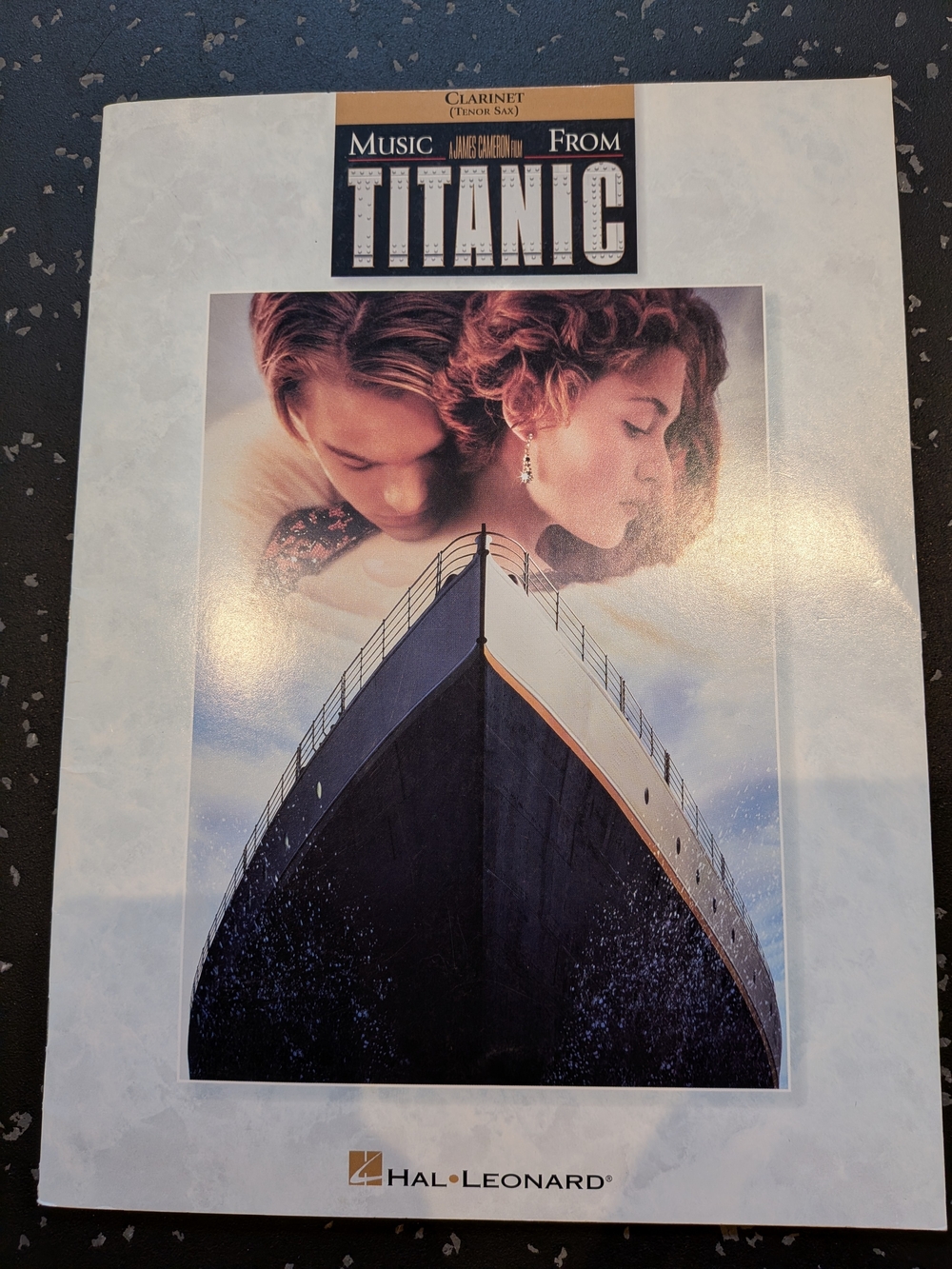 Music from Titanic for Clarinet/Tenor Sax